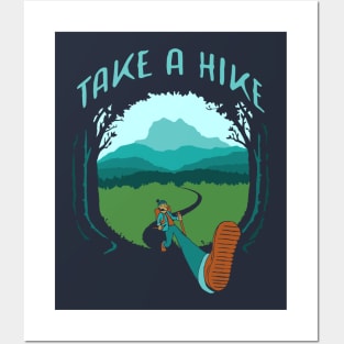 Take a Hike Posters and Art